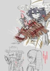 faust_(limbus_company), hong_lu_(limbus_company), limbus_company, project_moon, 2girls