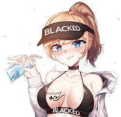 watson_amelia, hololive, hololive_english, 1girls, bikini
