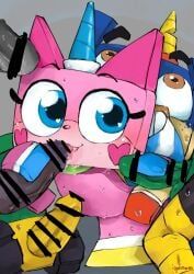 hawkodile, puppycorn, unikitty, lego, the_lego_movie
