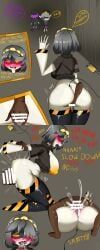 v_(murder_drones), glitch_productions, murder_drones, pekkomi, 1girls