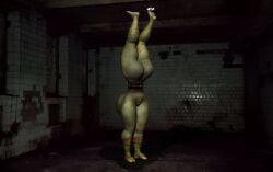 mannequin_(silent_hill), silent_hill, noirfantasy3d, 1girls, 1monster