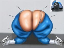 alessia_crippa, real_person, skeleton_(sport), noirfantasy3d, ass
