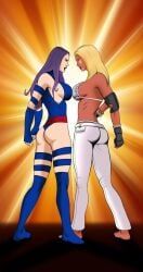 aisha_(rumble_roses), betsy_braddock, elizabeth_braddock, mutant_(marvel), psylocke