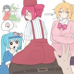 akita_neru, hatsune_miku, kaai_yuki, kasane_teto, mesmerizer_miku