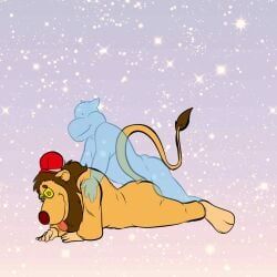 drooper_(the_banana_splits), the_banana_splits, lion, non-human, non-human_only