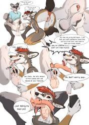 cutiecut, animal_genitalia, animal_penis, anthro, ball_fondling