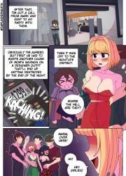 dawn_(impunderneath), maria_(impunderneath), original_character, rachel_ray_(impunderneath), ellie_skinsuit