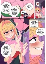 dawn_(impunderneath), maria_(impunderneath), original_character, rachel_ray_(impunderneath), ellie_skinsuit