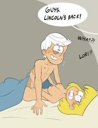 lincoln_loud, lori_loud, nickelodeon, nicktoons, the_loud_house