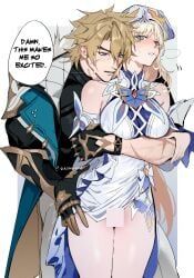 nicole_reeyn_(genshin_impact), varka_(genshin_impact), genshin_impact, hoyoverse, mihoyo