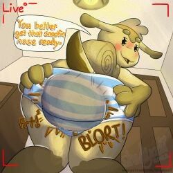 shadyadi, anthro, ass, blue_clothing, blue_panties