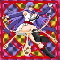 sarutobi_ayame, gintama, red_comet, 1girls, big_breasts