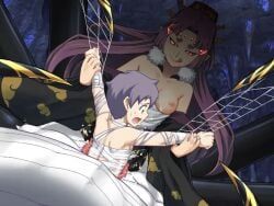 luka_(mon-musu_quest!), spider_princess, monster_girl_quest, jingai_modoki, arachne