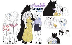 adam_manchester, annabelle_(lizarian), pharis_(lizarian), butcher_pal, 2_horns