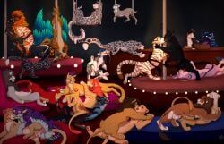 arma_(silverarma), karimu_(mlinzi), kia_wolfszahn, kieran, kopa_(the_lion_king)