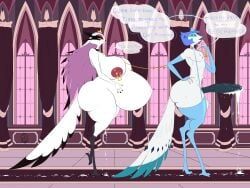 andrealphus_(helluva_boss), stella_(helluva_boss), helluva_boss, mythology, baghikat