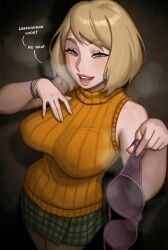 ashley_graham, ashley_graham_(ella_freya), leon_scott_kennedy, capcom, resident_evil