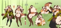 aiki_(bakedcat), thericegoat, 4_toes, 5_fingers, abdominal_tuft