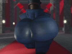robloxian, ushanka_bear_head_(roblox), roblox, muitetul, 1boy
