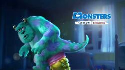 mike_wazowski, sulley, monsters_inc, pixar, bobocomics