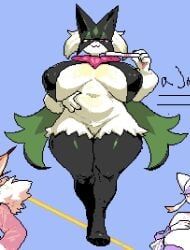 meowscarada, pokemon_(species), pokemon, wplace, 1girls