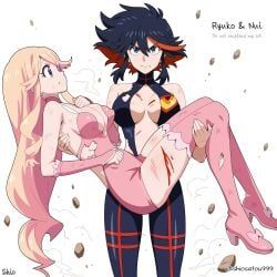 harime_nui, matoi_ryuuko, protagonist, senketsu, kill_la_kill