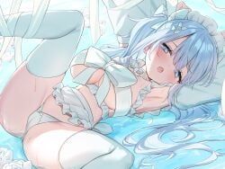 melonbooks, original, natsuki_marina, 1girl, apron
