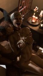 cassie_cage, shao_kahn, mortal_kombat, prototype_(artist), 1boy
