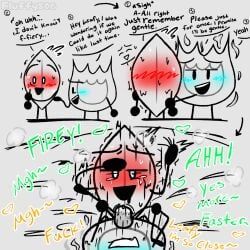 firey_(bfdi), leafy_(bfdi), battle_for_dream_island, bfdi, jacknjellify