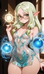 blushing, daughter, elf, elf_ears, elf_female