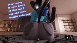 orisa_(omananimations), waylon_(thecosmicwolf33), omananimations, android, animal_humanoid