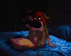 vampuppy, anthro, anus, ball_tuft, balls