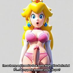 princess_peach, mario_(series), nintendo, 1girls, balls