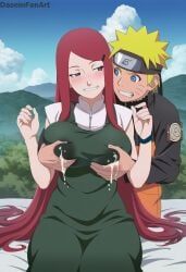 uzumaki_kushina, uzumaki_naruto, naruto, naruto_(series), naruto_shippuden