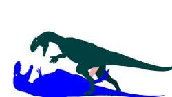dinosaurs, allosaurus, bistahieversor, carnivore, cock