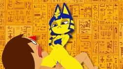 animal_crossing_boy, ankha, nile_(doubutsu_no_mori), villager_(animal_crossing), animal_crossing