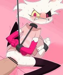 angel_dust, angel_dust_(hazbin_hotel), hazbin_hotel, hellaverse, omnivore_(artist)