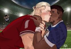 kylian_mbappe, lionel_messi, world_cup, anonymous_artist, 2boys