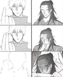 getou_suguru, gojou_satoru, satoru_gojo, suguru_geto, jujutsu_kaisen
