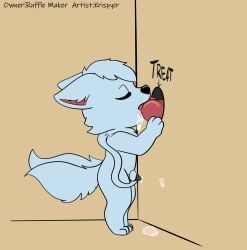 squid_dog_(changed), changed_(video_game), anthro, bodily_fluids, canid
