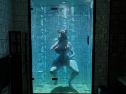 ippan_josei, my_hero_academia, zantzusui, 1girls, aquaphilia