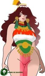 aztec_mythology, 1girls, ass, aztec, aztec_empire