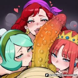 bowser, captain_syrup, koopa, princess_shokora, queen_merelda