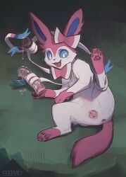 eeveelution, generation_6_pokemon, pokemon_(species), sylveon, nintendo