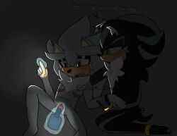 mephiles_the_dark, mephiles_the_dark_(shadow_form), silver_the_hedgehog, sonic_(series), sonic_2006