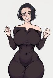 itadori_kaori, kenjaku, jujutsu_kaisen, 1girls, black_hair