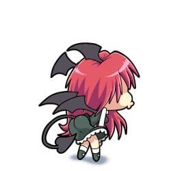 koakuma, touhou, touhou_project, daniel_renard, ass