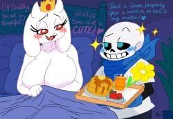 sans_(underswap), sans_au, toriel, toriel_(underswap), toriel_au