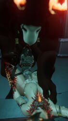unity_(engine), vrchat, 1girls, anthro, anthro_male