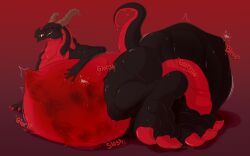 mythology, blitzit, anthro, anthro_pred, belly